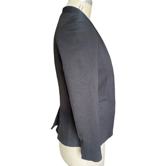 J. Crew Going-out Blazer in Stretch Twill Black Size 2 - Picture 6 of 9
